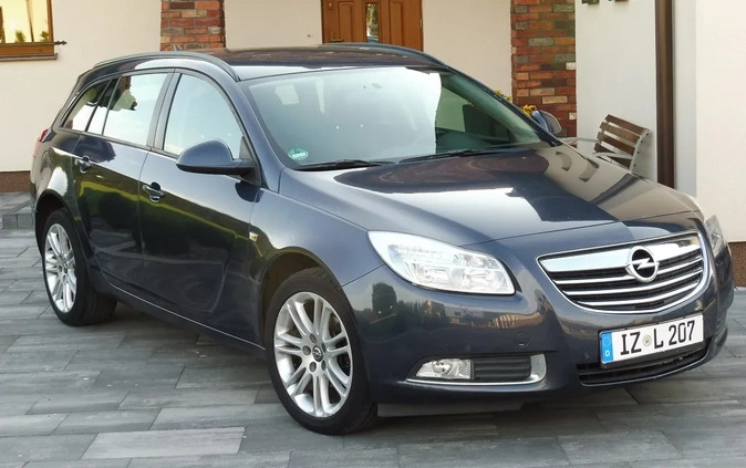 Opel Insignia cena 19900 przebieg: 207154, rok produkcji 2009 z Czarne małe 172